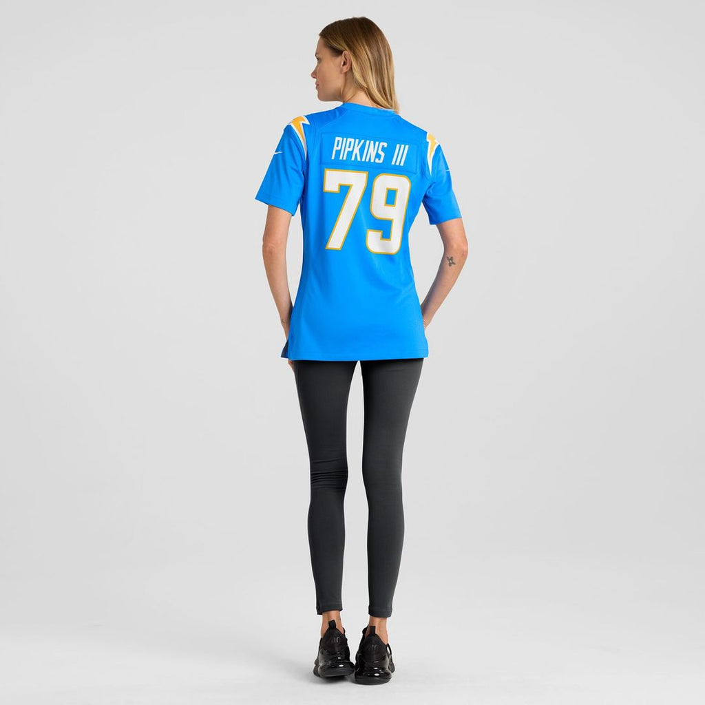 Trey Pipkins III Los Angeles Chargers Nike Women's Game Jersey - Powder Blue Official NFL Team Apparel Football Fan Gear
