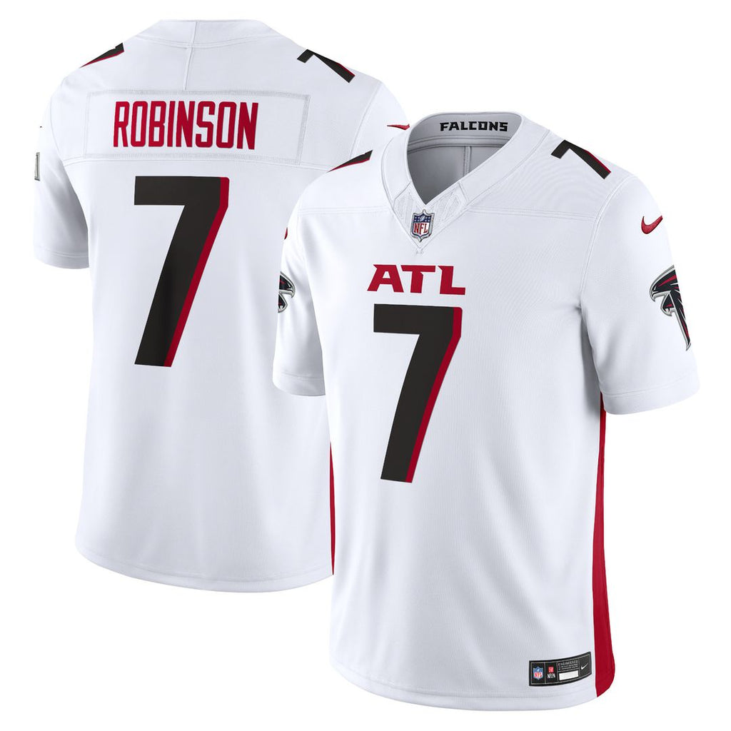 Bijan Robinson Atlanta Falcons Nike Vapor F.U.S.E. Limited Jersey - White Official NFL Team Apparel Football Fan Gear