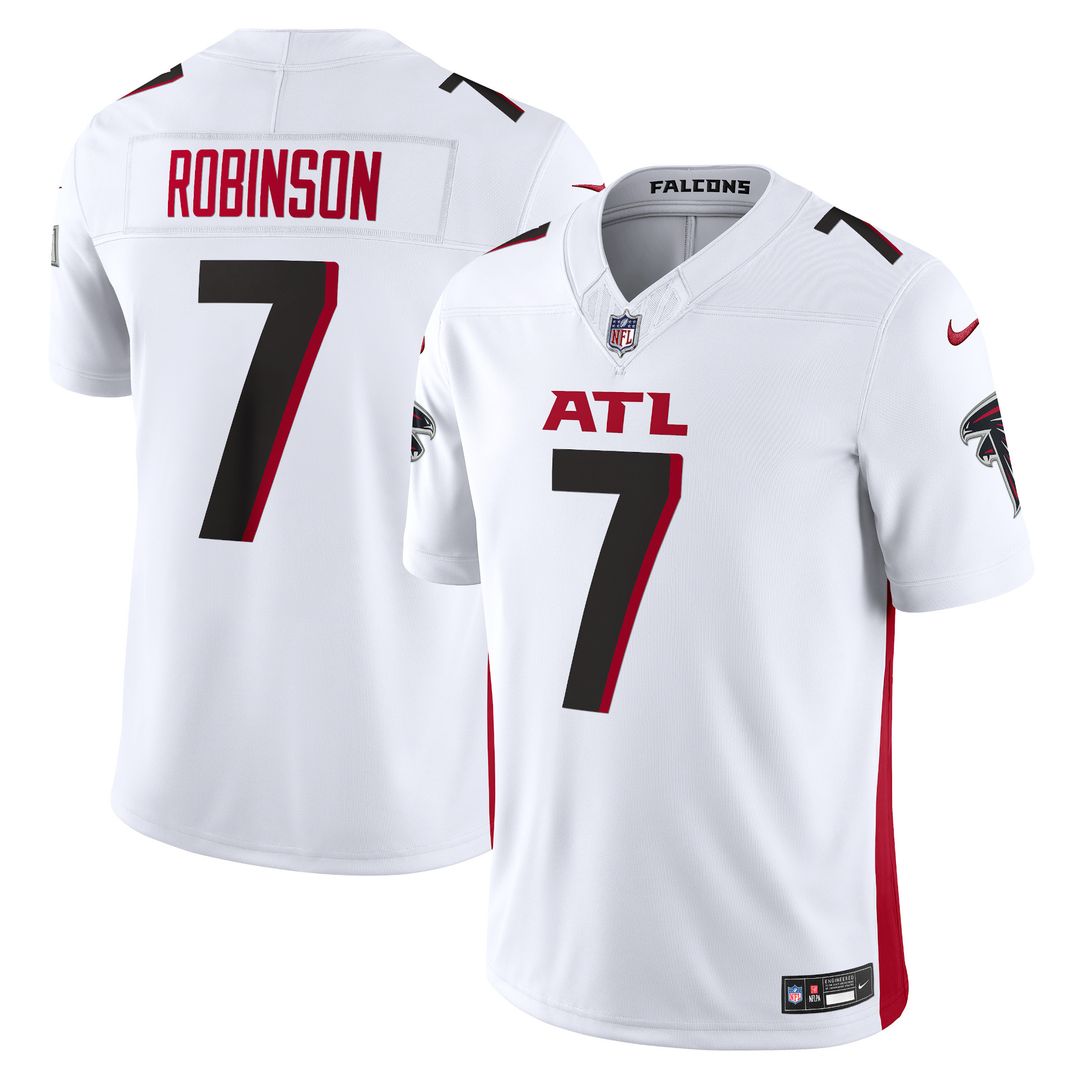 Bijan Robinson Atlanta Falcons Nike Alternate Vapor F.U.S.E. Limited Jersey - Black Official NFL Team Apparel Football Fan Gear