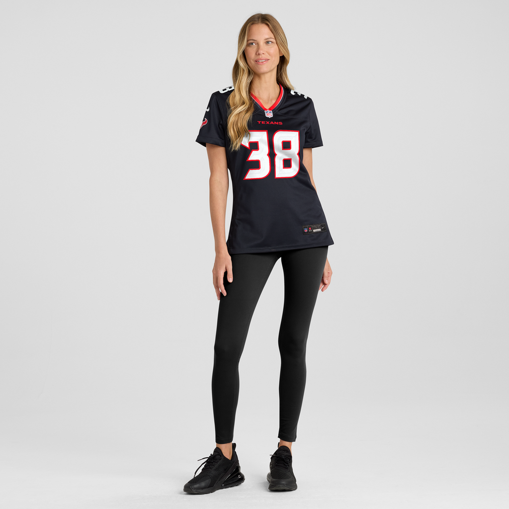 Kai Kroeger Houston Texans Nike Women's Team Game Jersey - Navy Official NFL Team Apparel Football Fan Gear
