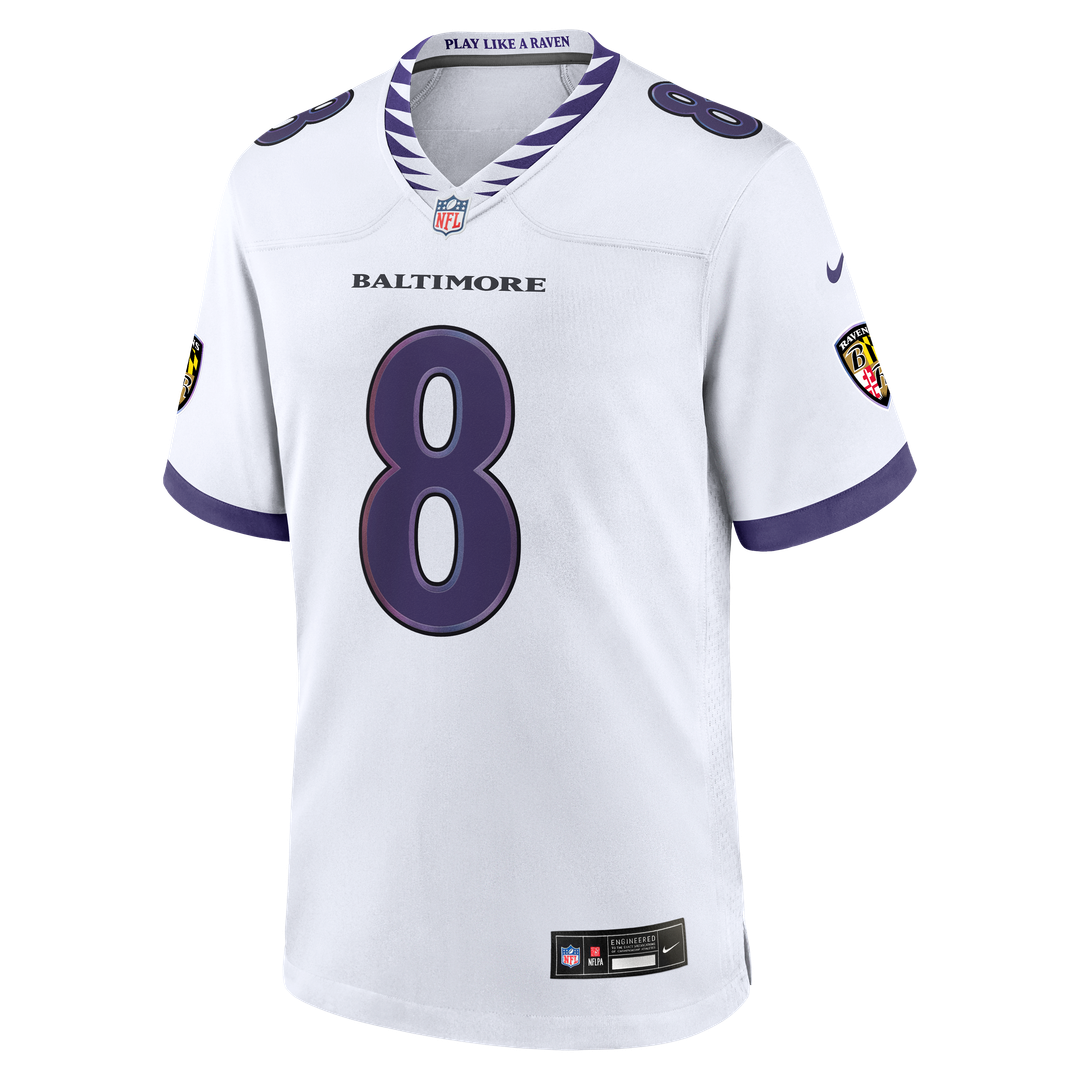 Lamar Jackson Baltimore Ravens Nike Alternate Game Jersey - Black Official NFL Team Apparel Football Fan Gear