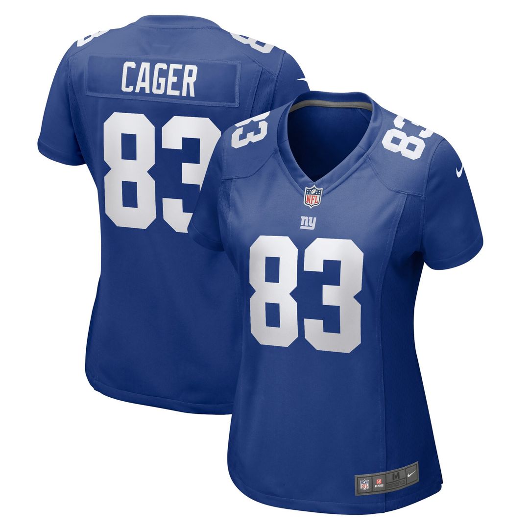 Lawrence Cager New York Giants Nike Women's Home Game Player Jersey - Royal Official NFL Team Apparel Football Fan Gear