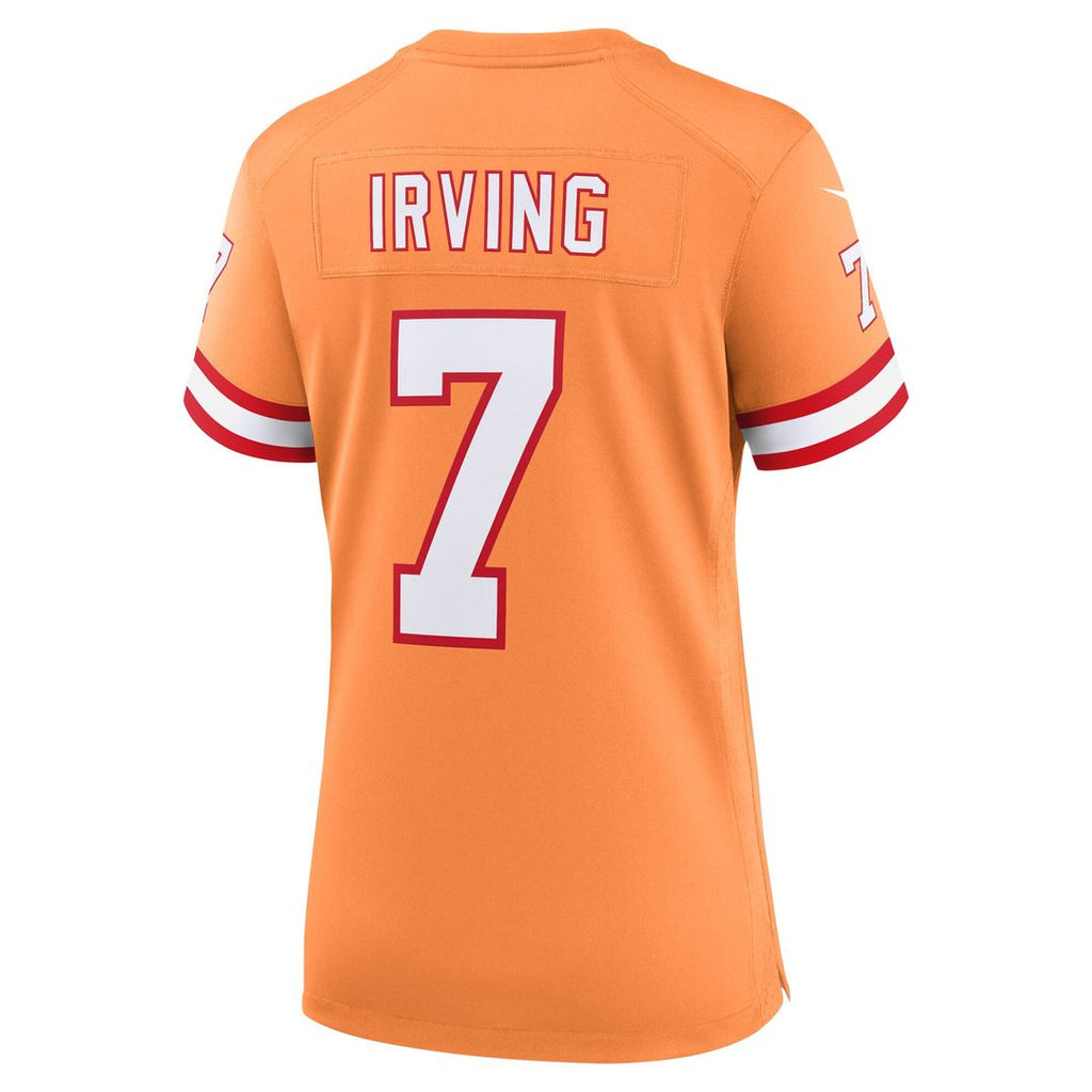 Bucky Irving Tampa Bay Buccaneers Nike Women's Game Jersey - White Official NFL Team Apparel Football Fan Gear