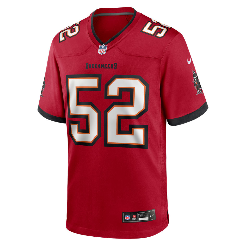 Christian Rozeboom Tampa Bay Buccaneers Nike Team Game Jersey - Red Official NFL Team Apparel Football Fan Gear