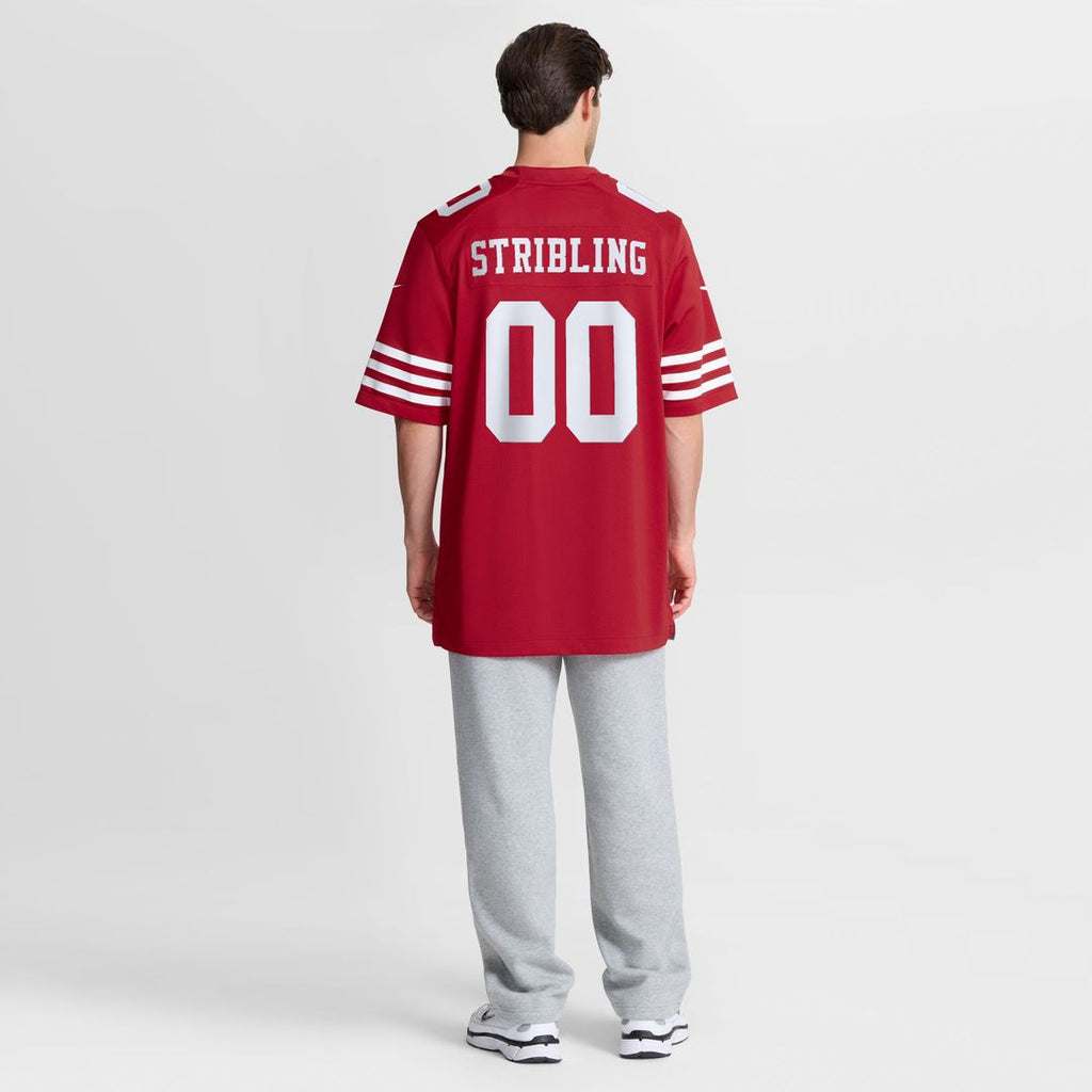 De'Zhaun Stribling San Francisco 49ers Nike Game Jersey - Scarlet Official NFL Team Apparel Football Fan Gear
