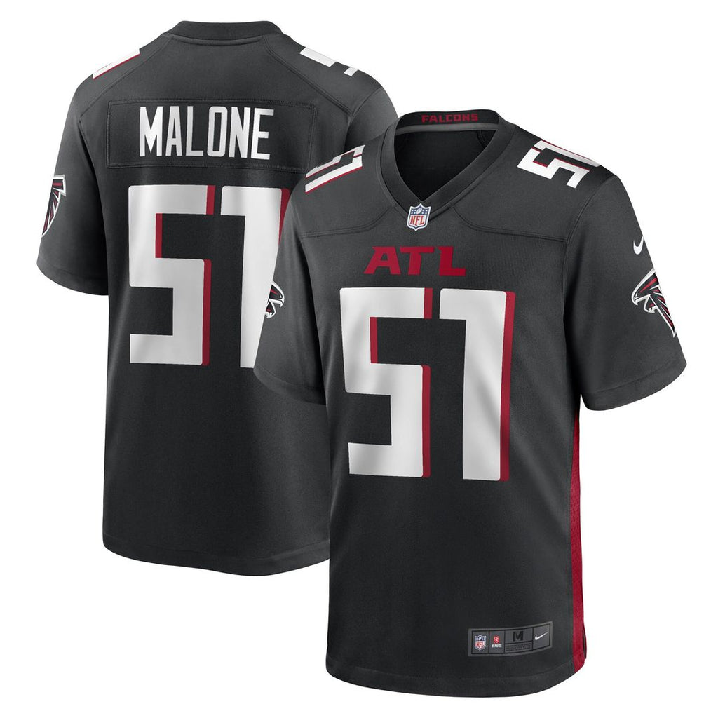 DeAngelo Malone Atlanta Falcons Nike Game Player Jersey - Black Official NFL Team Apparel Football Fan Gear