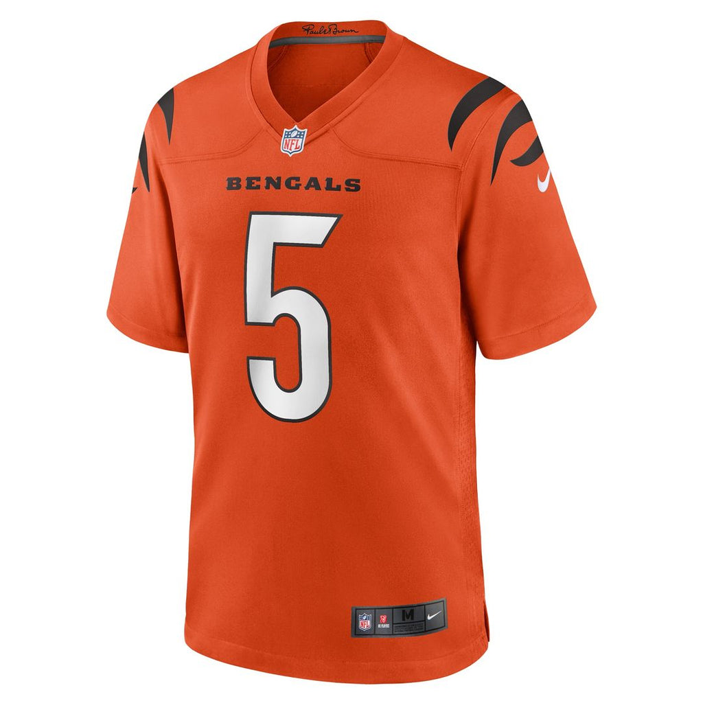 Tee Higgins Cincinnati Bengals Nike Game Player Jersey - Black Official NFL Team Apparel Football Fan Gear