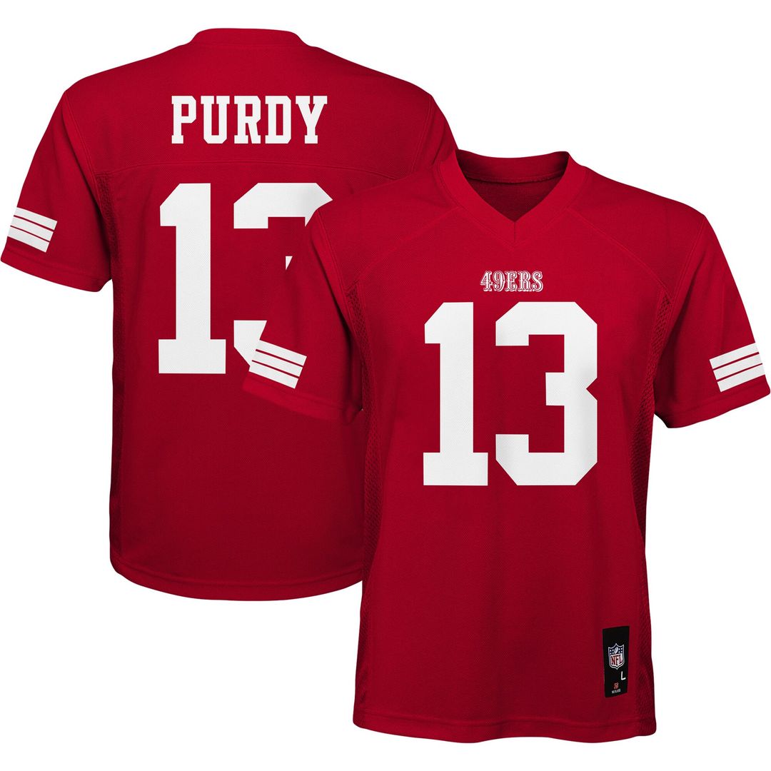 Brock Purdy San Francisco 49ers Preschool Replica Player Jersey - Scarlet Official NFL Team Apparel Football Fan Gear