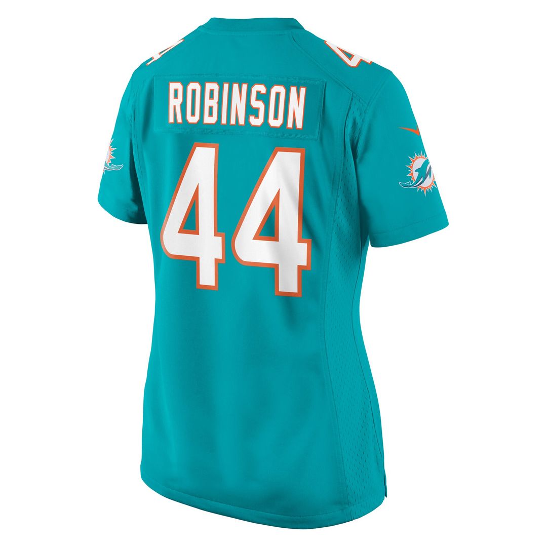 Chop Robinson Miami Dolphins Nike Women's Game Jersey - Aqua Official NFL Team Apparel Football Fan Gear