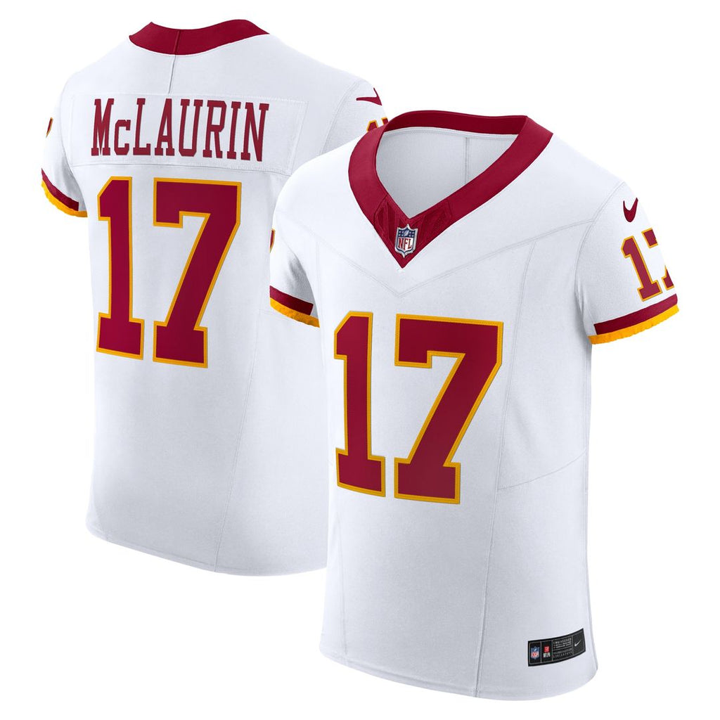 Terry McLaurin Washington Commanders Nike Alternate 2 Super Bowl Era Vapor F.U.S.E. Elite Jersey - White Official NFL Team Apparel Football Fan Gear