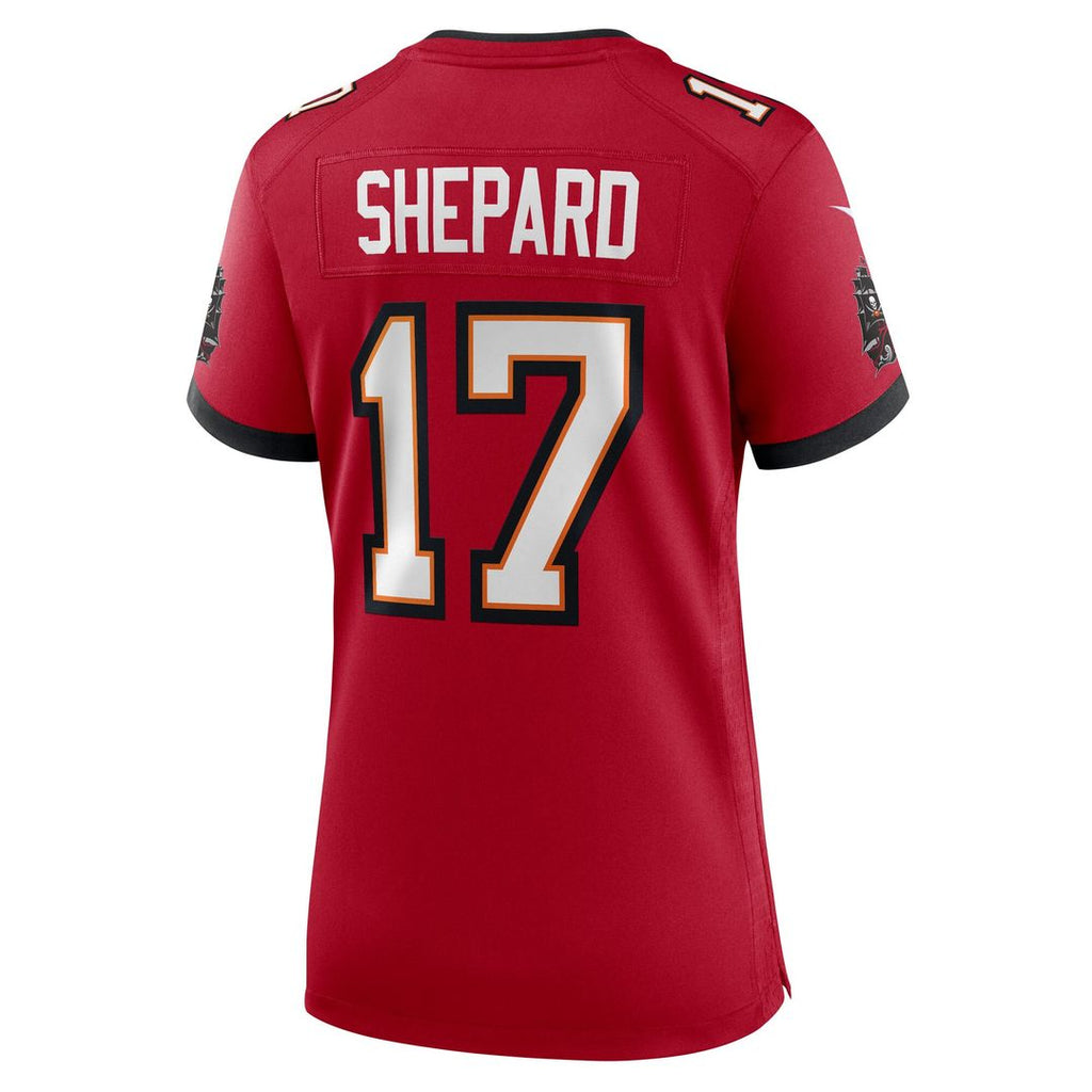 Sterling Shepard Tampa Bay Buccaneers Nike Women's Team Game Jersey - Red Official NFL Team Apparel Football Fan Gear