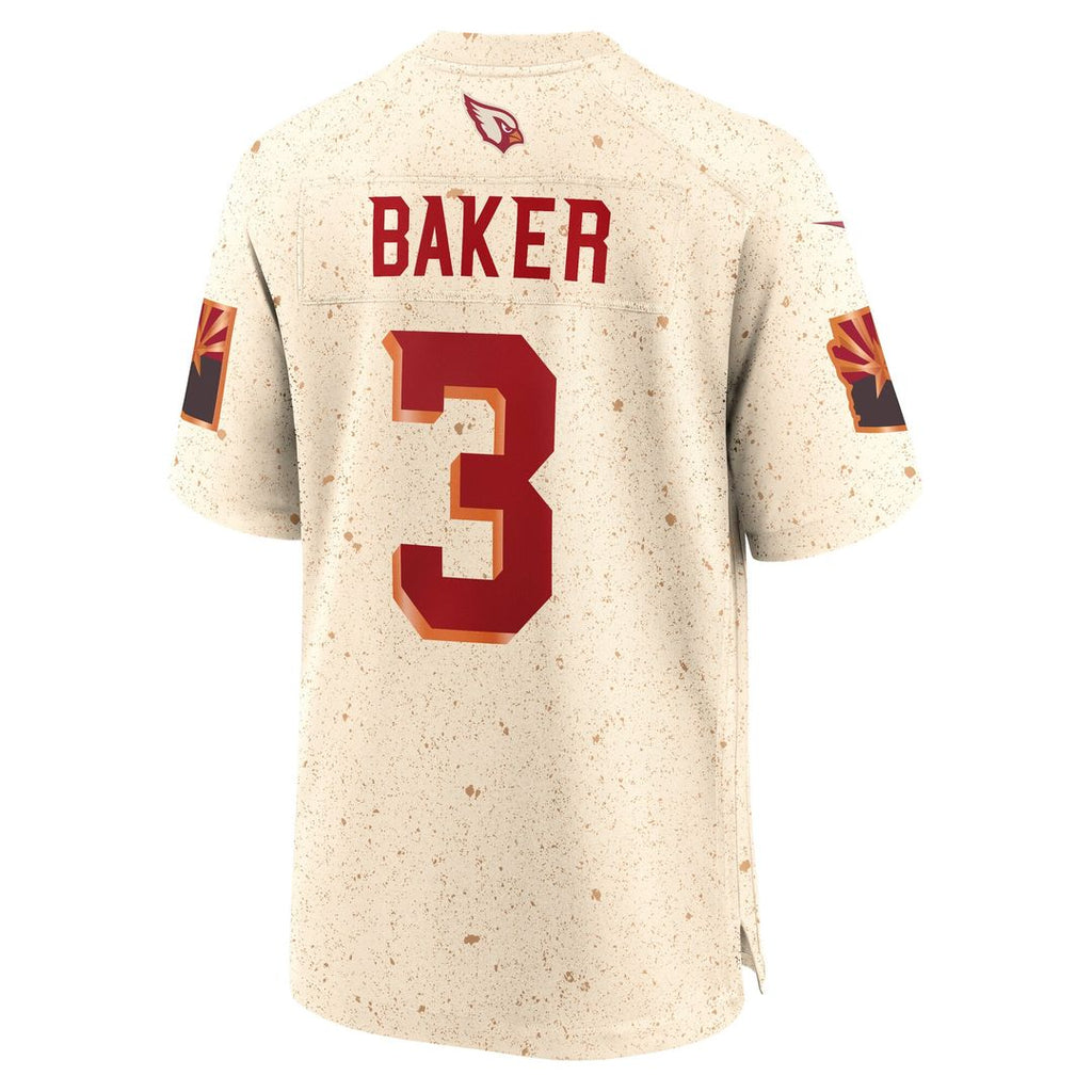 Budda Baker Arizona Cardinals Nike 2025 Rivalries Collection Game Jersey - Natural Official NFL Team Apparel Football Fan Gear