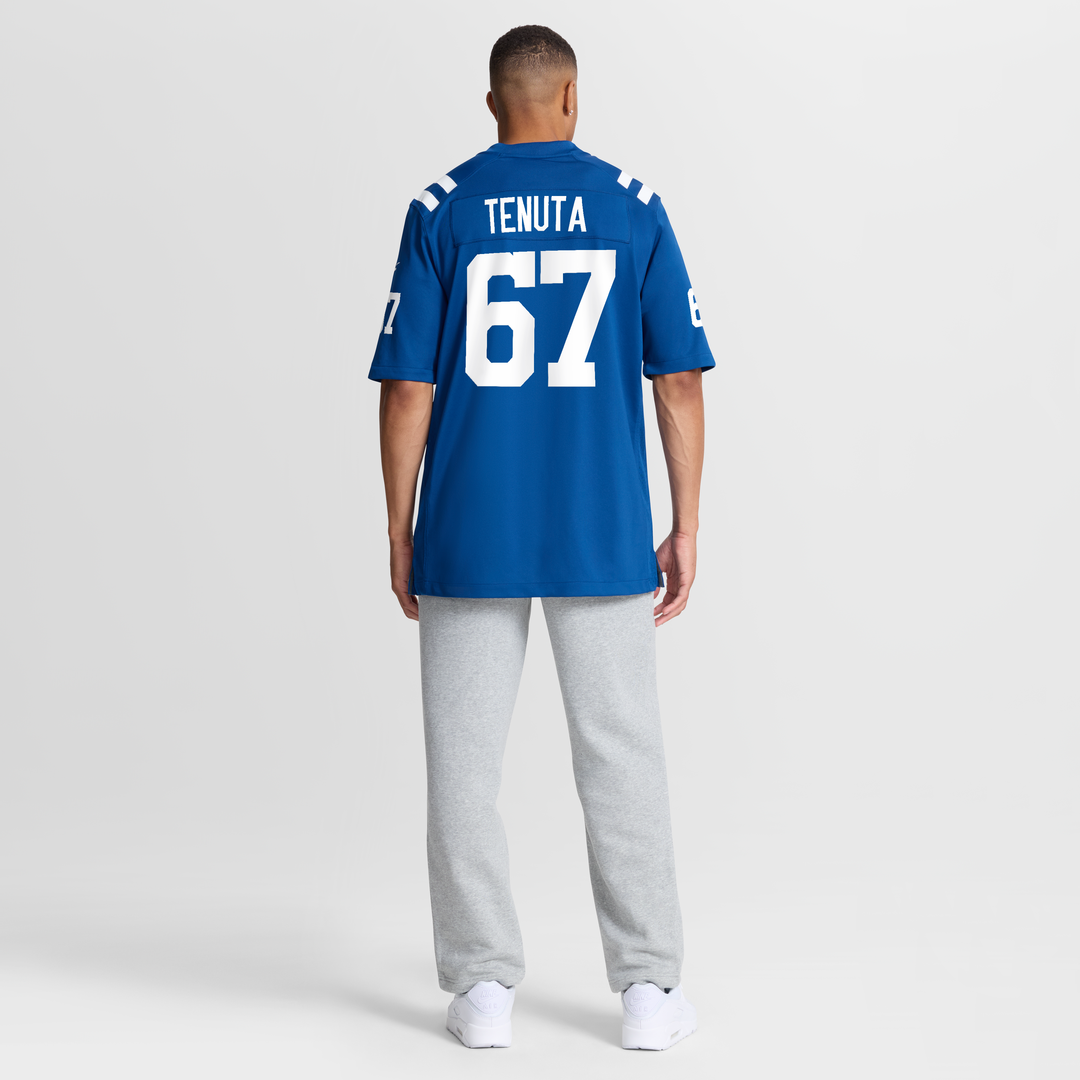 Luke Tenuta Indianapolis Colts Nike Team Game Jersey - Royal Official NFL Team Apparel Football Fan Gear