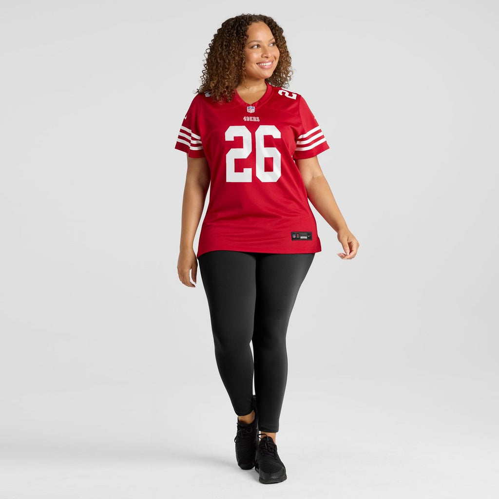 Chase Lucas San Francisco 49ers Nike Women's Team Game Jersey - Scarlet Official NFL Team Apparel Football Fan Gear