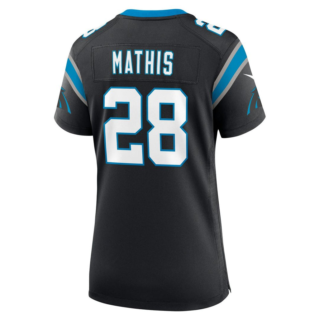 Damarri Mathis Carolina Panthers Nike Women's Team Game Jersey - Black Official NFL Team Apparel Football Fan Gear