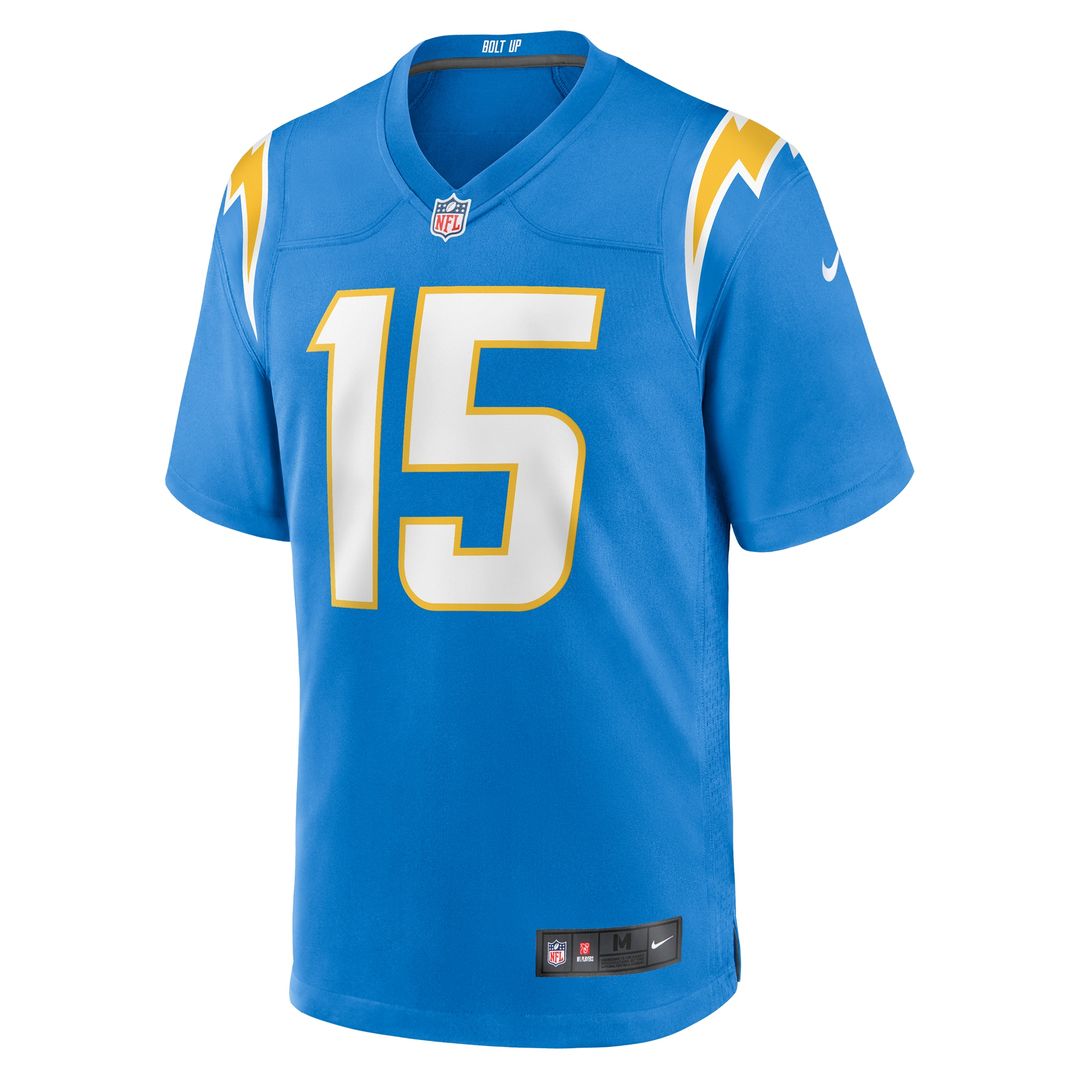 Ladd McConkey Los Angeles Chargers Nike Player Game Jersey - Powder Blue Official NFL Team Apparel Football Fan Gear