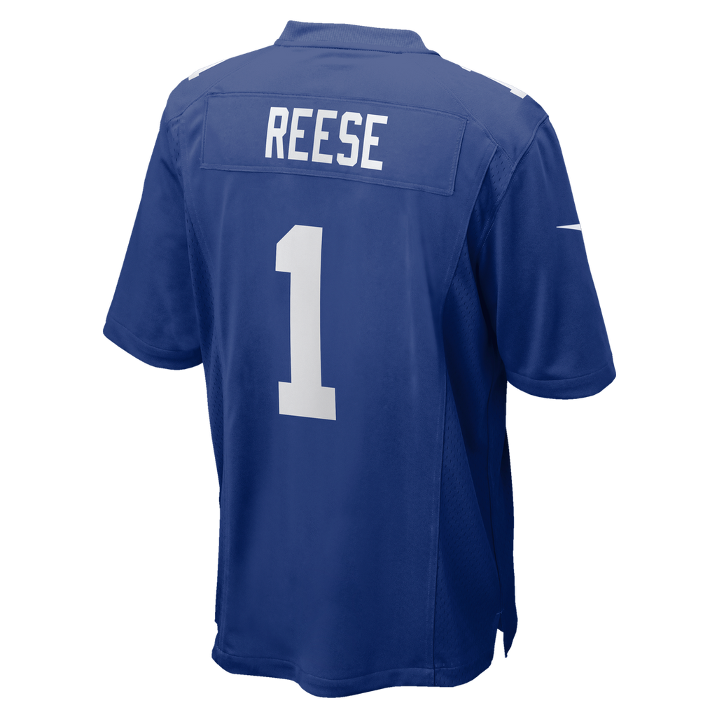 Arvell Reese New York Giants Nike 2026 NFL Draft First Round Pick No. 5 Team Game Jersey - Royal Official NFL Team Apparel Football Fan Gear