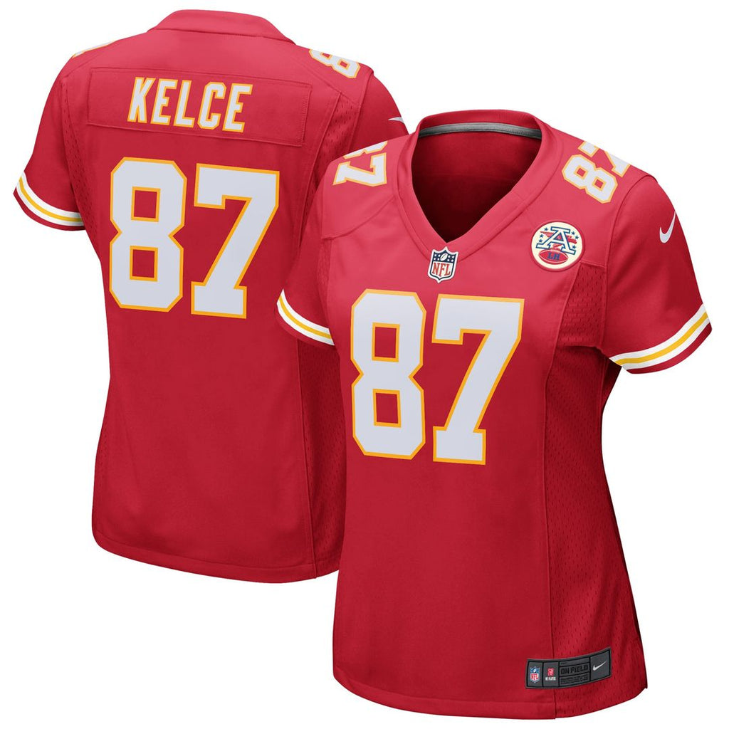 Travis Kelce Kansas City Chiefs Nike Women's Game Jersey - Red Official NFL Team Apparel Football Fan Gear