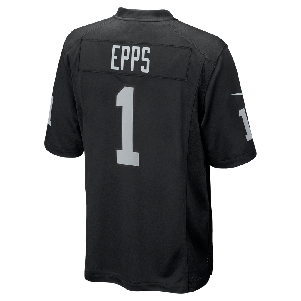 Marcus Epps Las Vegas Raiders Nike Game Player Jersey - Black Official NFL Team Apparel Football Fan Gear