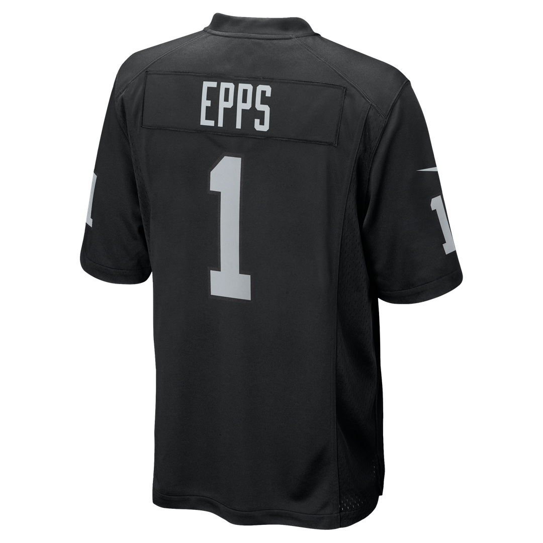 Marcus Epps Las Vegas Raiders Nike Game Player Jersey - Black Official NFL Team Apparel Football Fan Gear