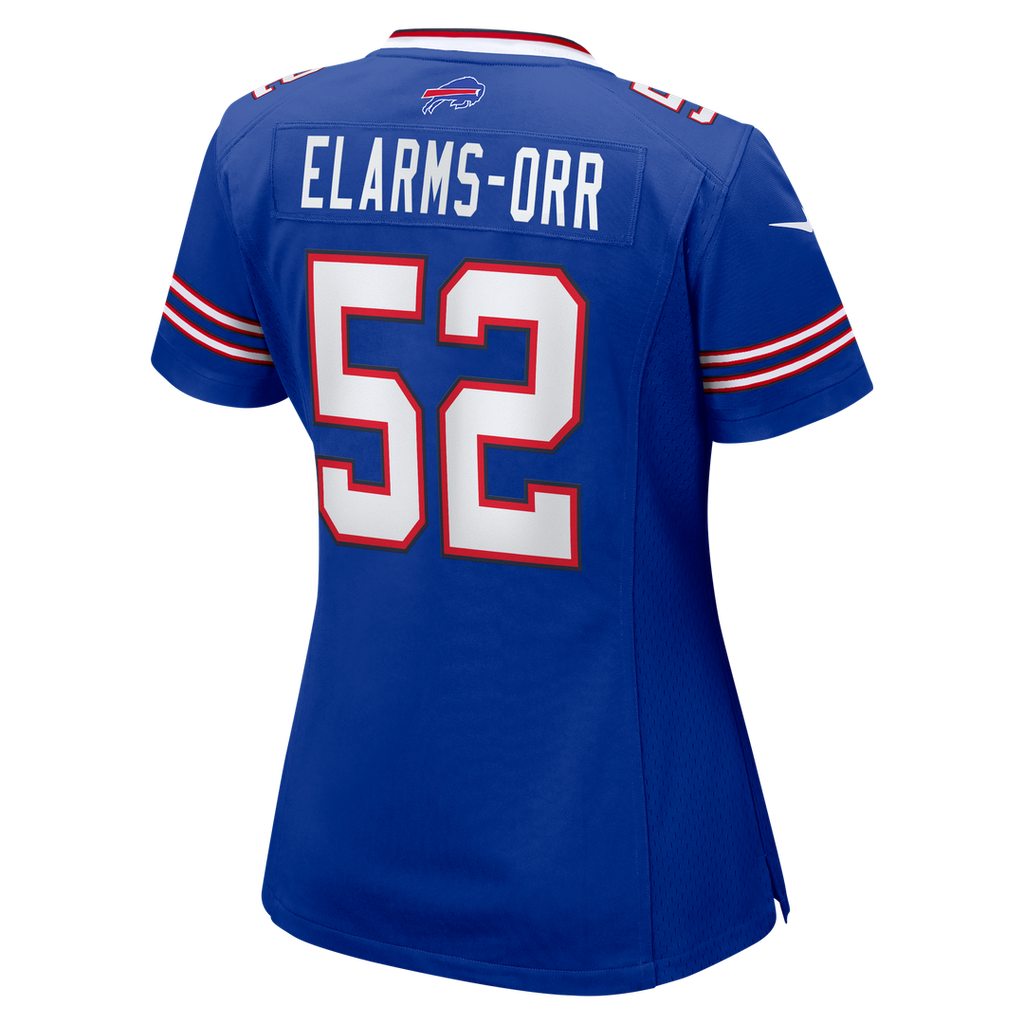 Kaleb Elarms-Orr Buffalo Bills Nike Women's Team Game Jersey - Royal Official NFL Team Apparel Football Fan Gear