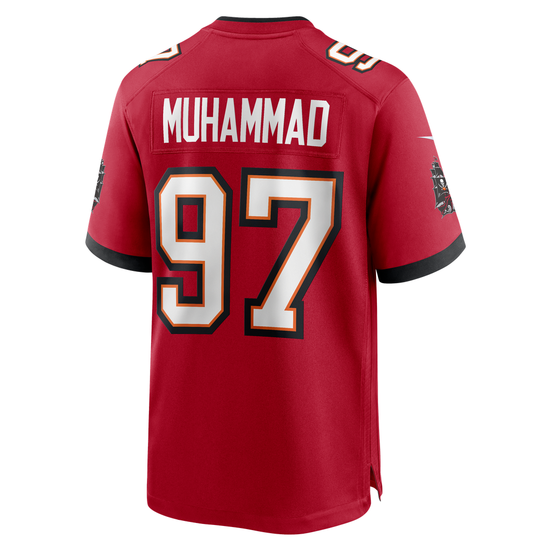 Al-Quadin Muhammad Tampa Bay Buccaneers Nike Team Game Jersey - Red Official NFL Team Apparel Football Fan Gear