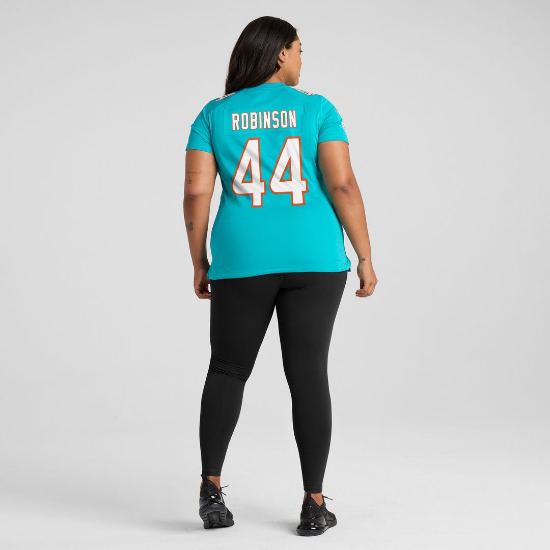 Chop Robinson Miami Dolphins Nike Women's Game Jersey - Aqua Official NFL Team Apparel Football Fan Gear