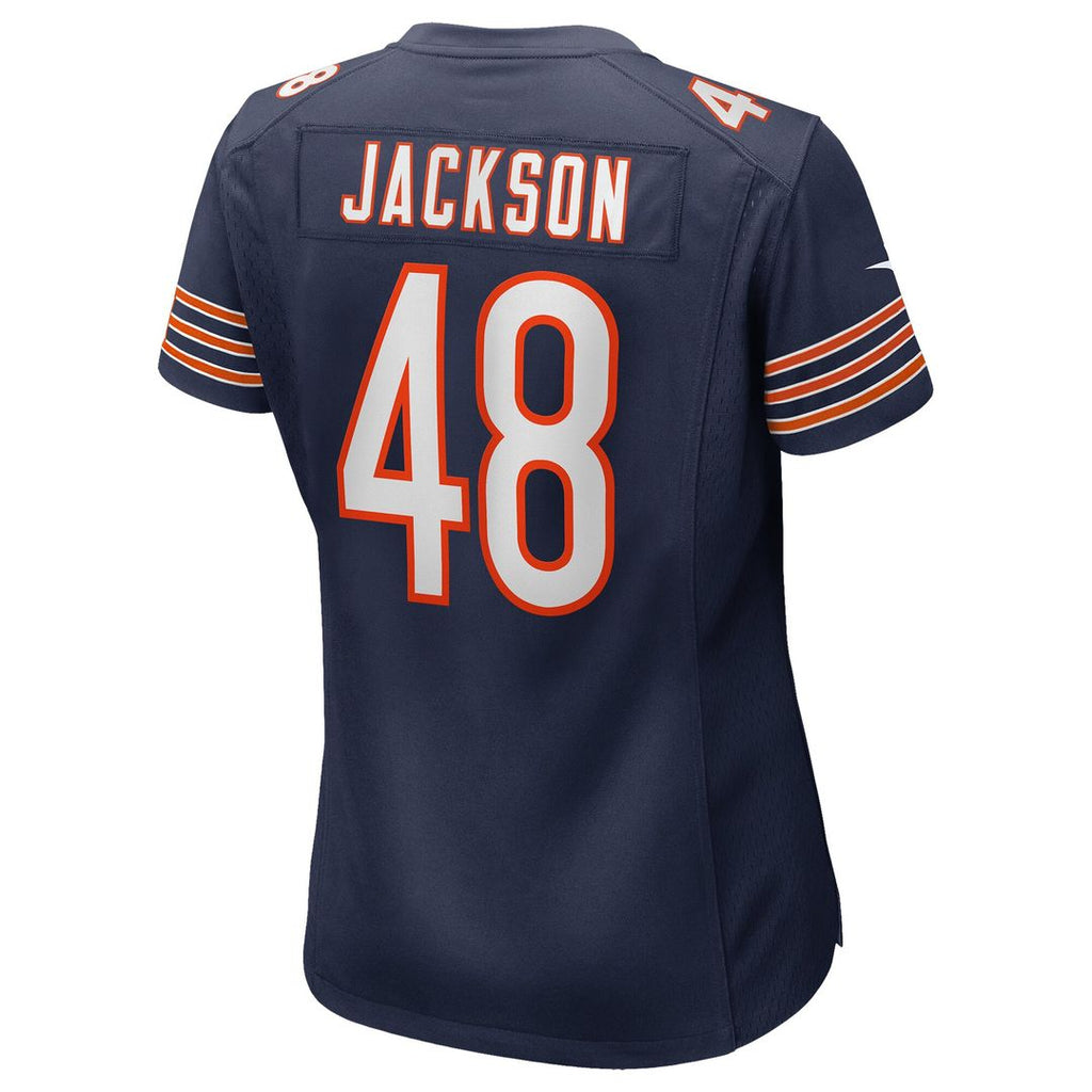 D'Marco Jackson Chicago Bears Nike Women's Team Game Jersey - Navy Official NFL Team Apparel Football Fan Gear