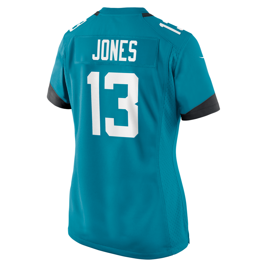 Tim Jones Jacksonville Jaguars Nike Women's Team Game Jersey - Teal Official NFL Team Apparel Football Fan Gear