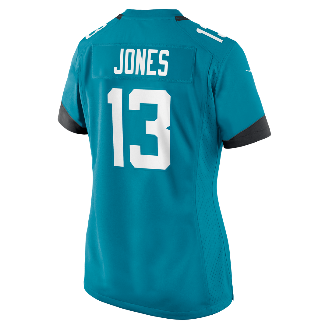 Tim Jones Jacksonville Jaguars Nike Women's Team Game Jersey - Teal Official NFL Team Apparel Football Fan Gear