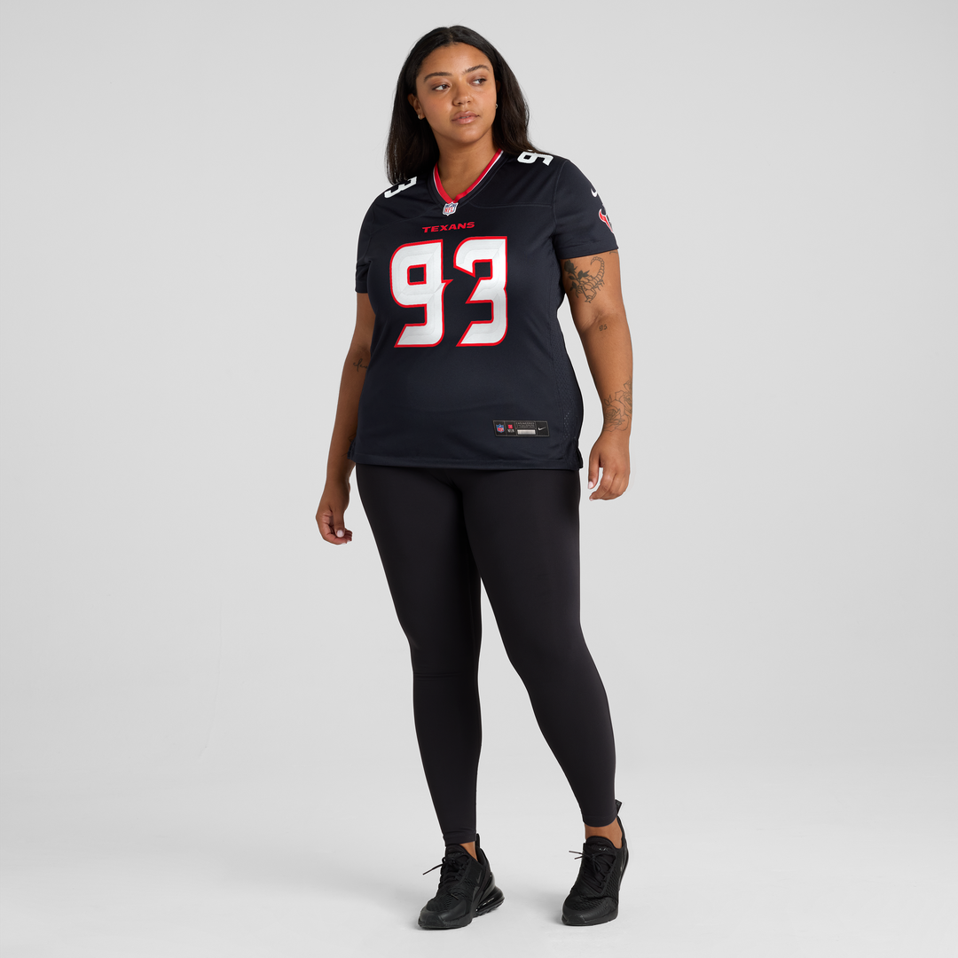 Kayden McDonald Houston Texans Nike Women's Team Game Jersey - Navy Official NFL Team Apparel Football Fan Gear