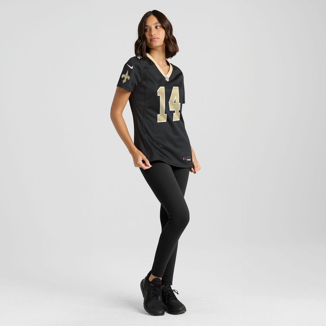 Devaughn Vele New Orleans Saints Nike Women's Team Game Jersey - Black Official NFL Team Apparel Football Fan Gear