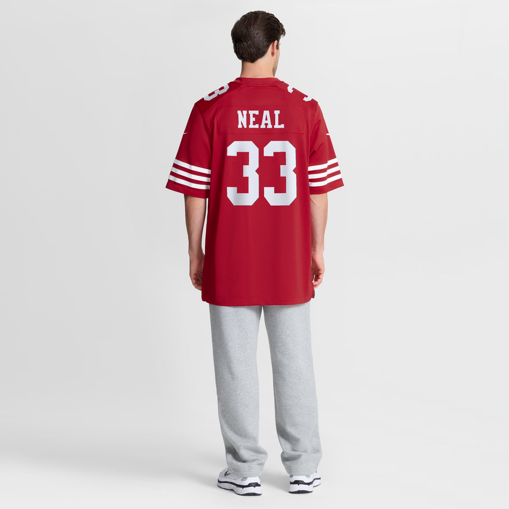 Siran Neal San Francisco 49ers Nike Team Game Jersey - Scarlet Official NFL Team Apparel Football Fan Gear