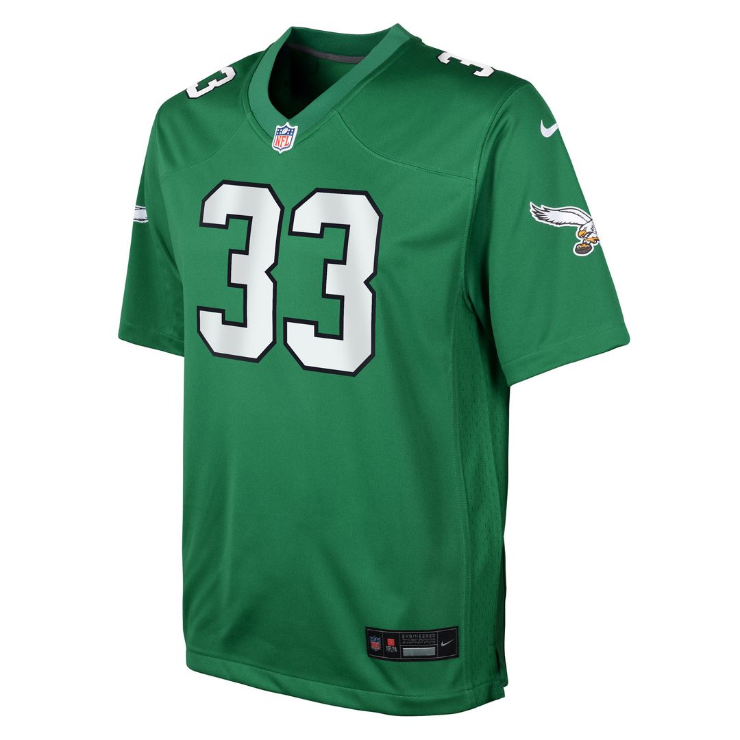 Cooper DeJean Philadelphia Eagles Nike Youth Game Player Jersey - Midnight Green Official NFL Team Apparel Football Fan Gear