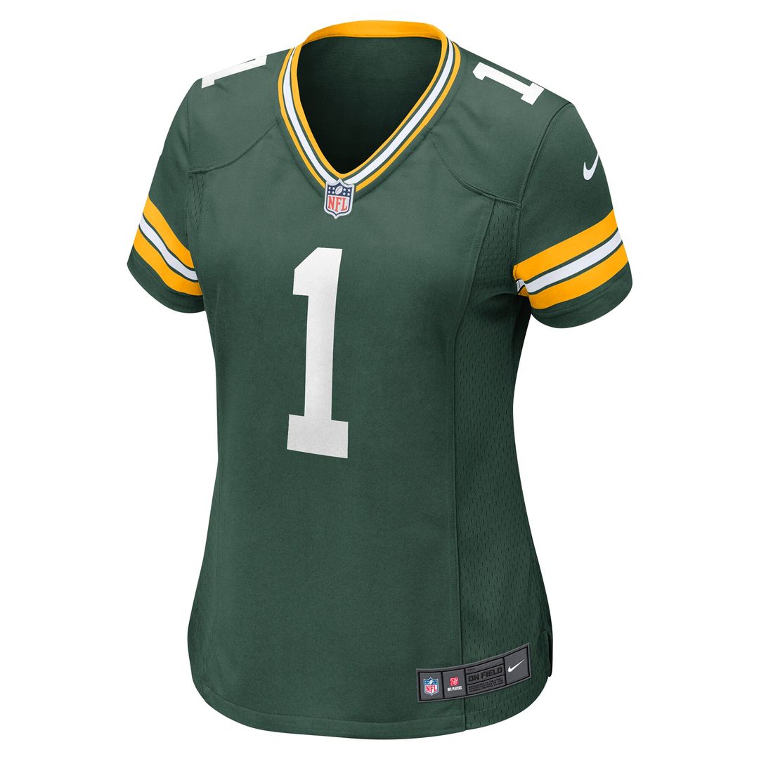 Number 1 Mom Green Bay Packers Nike Women's Game Jersey - Green Official NFL Team Apparel Football Fan Gear