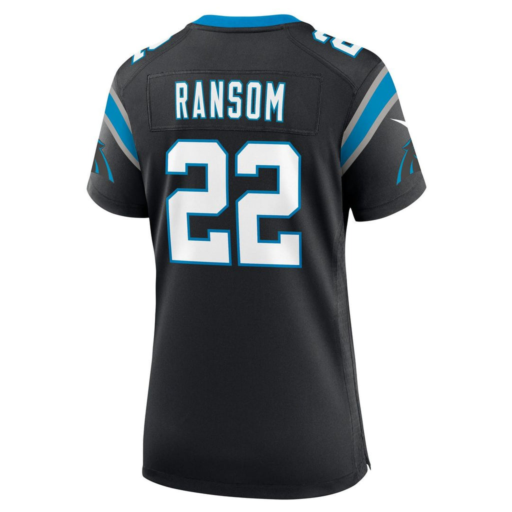 Lathan Ransom Carolina Panthers Nike Women's Team Game Jersey - Black Official NFL Team Apparel Football Fan Gear