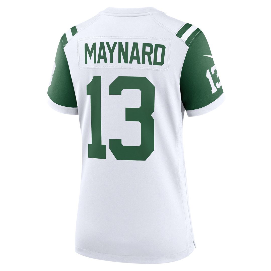 Don Maynard New York Jets Nike Women's Classic Alternate Retired Player Game Jersey - White Official NFL Team Apparel Football Fan Gear