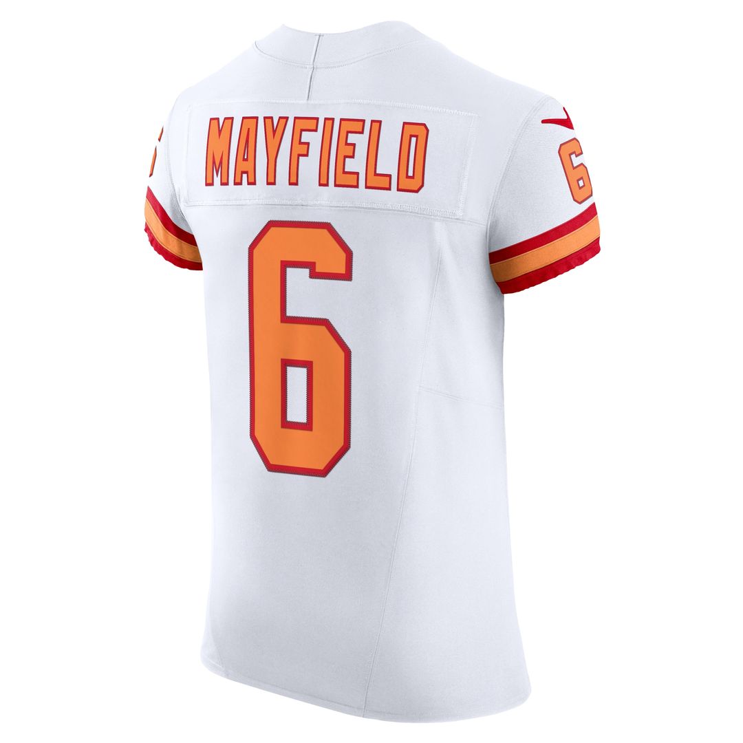 Baker Mayfield Tampa Bay Buccaneers Nike The '76 Jersey Vapor F.U.S.E. Elite Jersey - White Official NFL Team Apparel Football Fan Gear