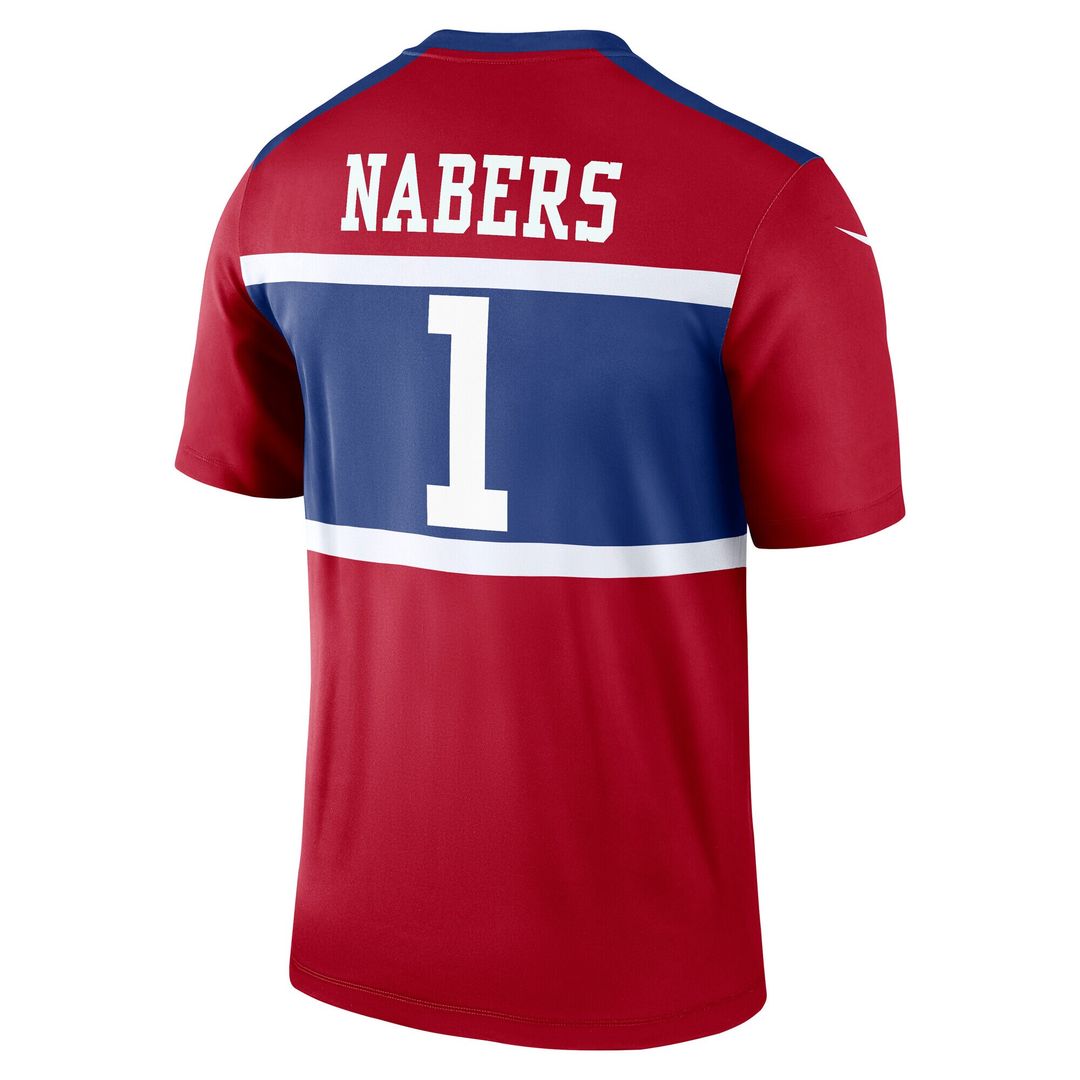 Malik Nabers New York Giants Nike Legend Player Performance Top - Red NFL Fan Gear Popular Style