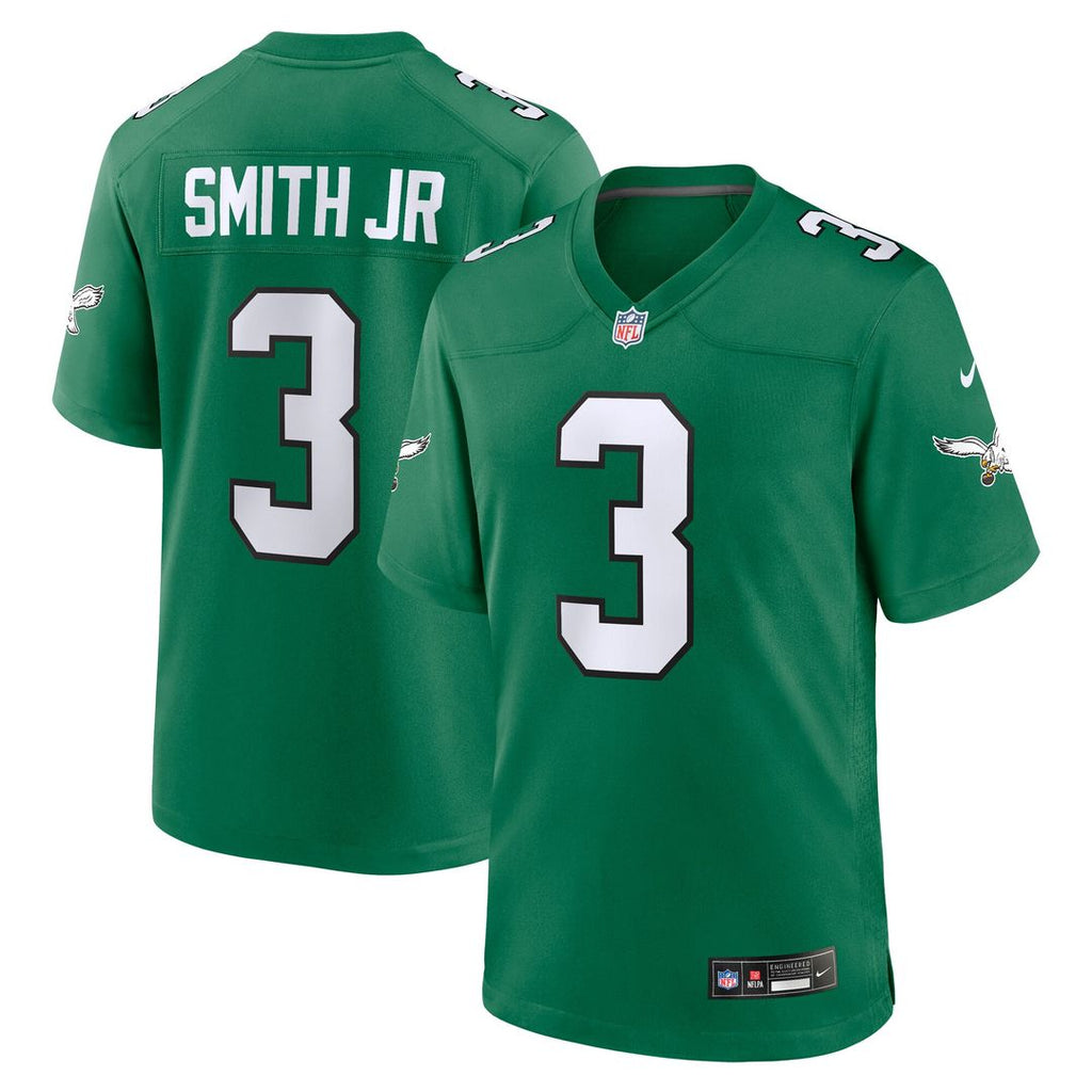 Nolan Smith Philadelphia Eagles Nike Alternate Game Jersey - Kelly Green Official NFL Team Apparel Football Fan Gear