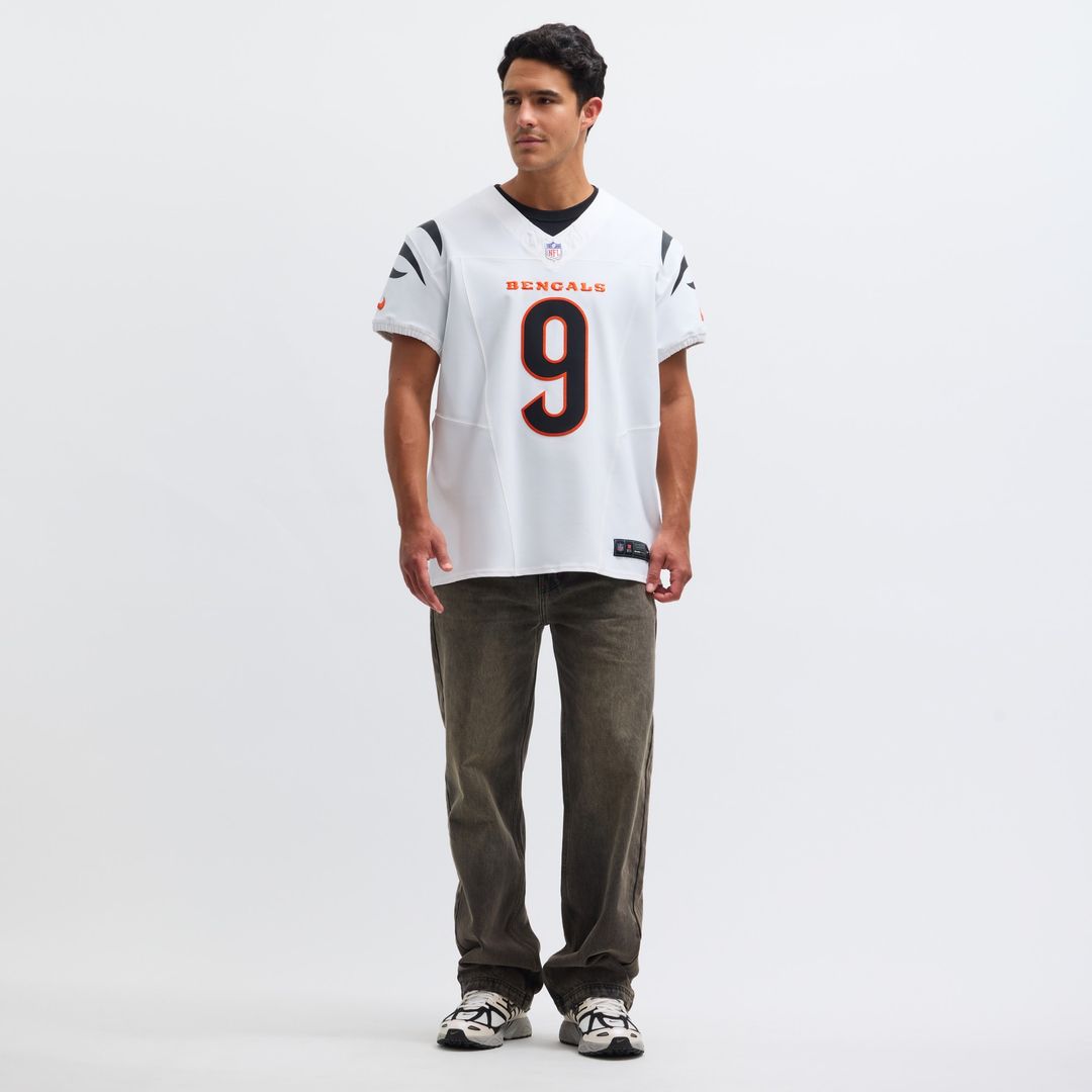 Joe Burrow Cincinnati Bengals Nike Vapor F.U.S.E. Elite Jersey - White Official NFL Team Apparel Football Fan Gear
