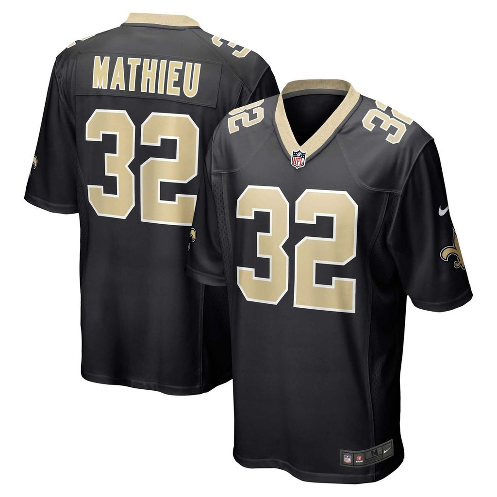 Tyrann Mathieu New Orleans Saints Nike Game Jersey - Black Official NFL Team Apparel Football Fan Gear