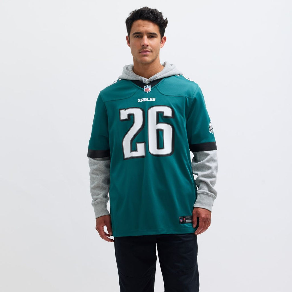 Saquon Barkley Philadelphia Eagles Nike Game Player Jersey - Midnight Green Official NFL Team Apparel Football Fan Gear