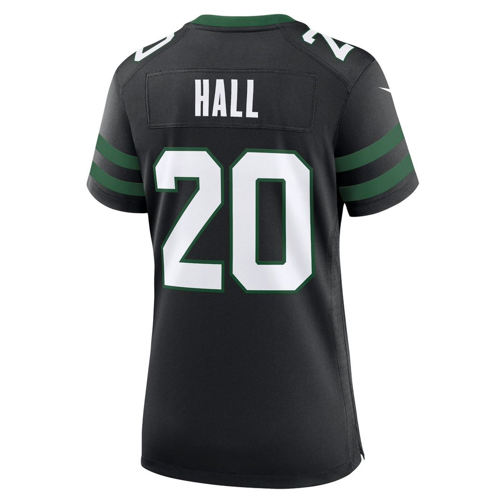 Breece Hall New York Jets Nike Women's Alternate Game Jersey - Legacy Black Official NFL Team Apparel Football Fan Gear