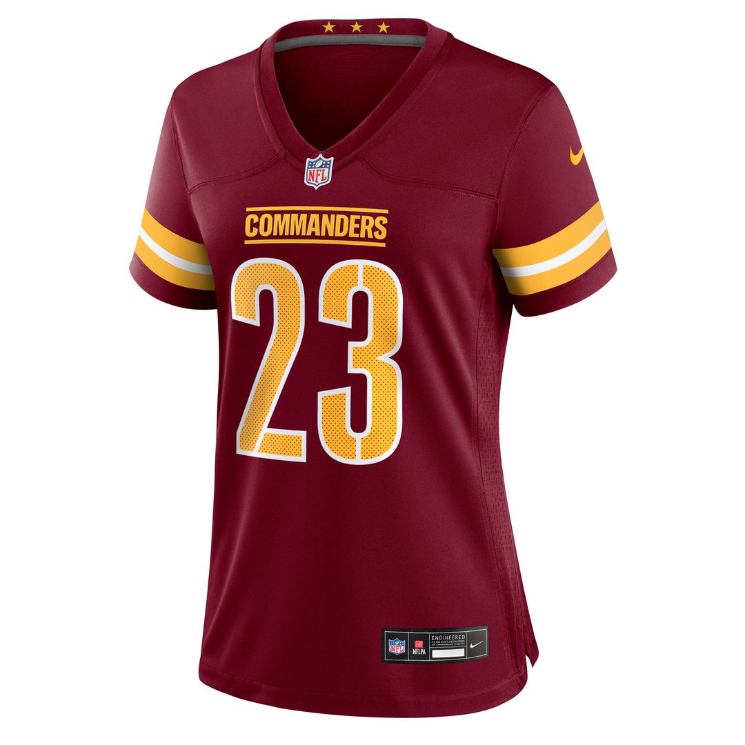Marshon Lattimore Washington Commanders Nike Women's Team Game Jersey - Burgundy Official NFL Team Apparel Football Fan Gear