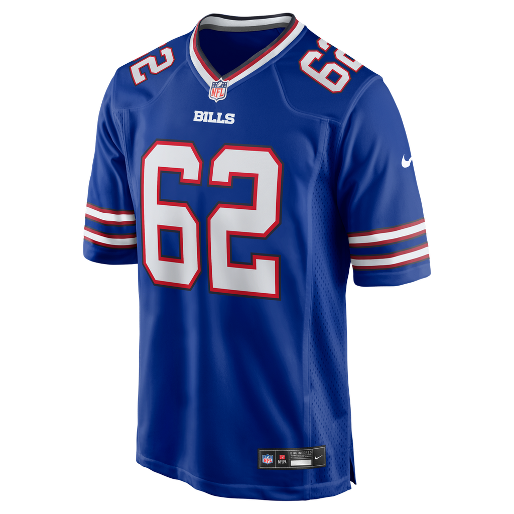 Sedrick Van Pran-Granger Buffalo Bills Nike Game Jersey - Royal Official NFL Team Apparel Football Fan Gear