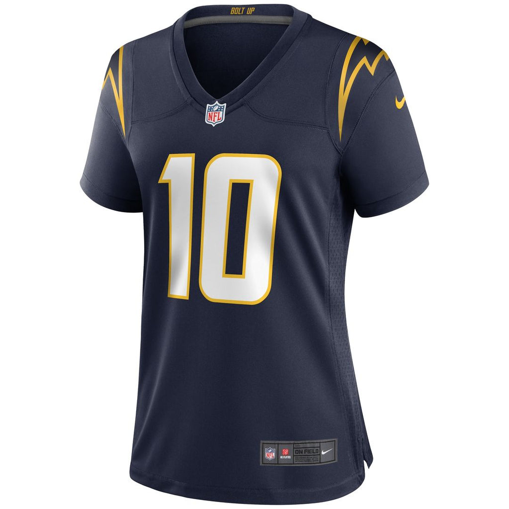 Justin Herbert Los Angeles Chargers Nike Women's Alternate Game Jersey - Navy Official NFL Team Apparel Football Fan Gear