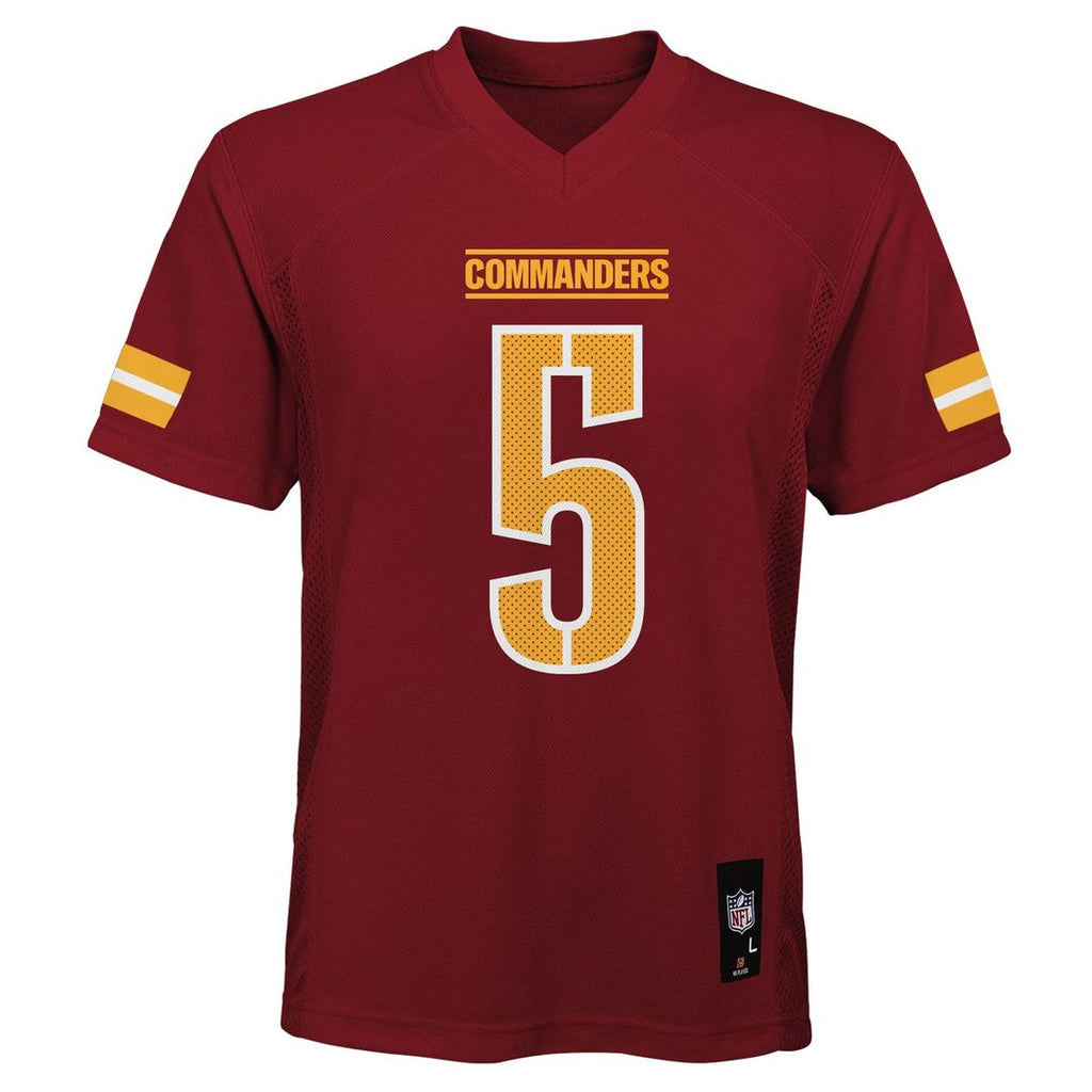 Jayden Daniels Washington Commanders Outerstuff Preschool Replica Player Jersey - Burgundy Official NFL Team Apparel Football Fan Gear