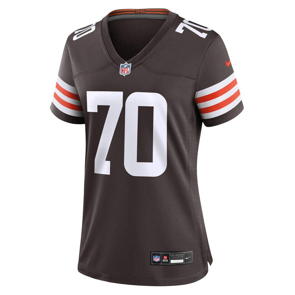 Zak Zinter Cleveland Browns Nike Women's Game Jersey - Brown Official NFL Team Apparel Football Fan Gear