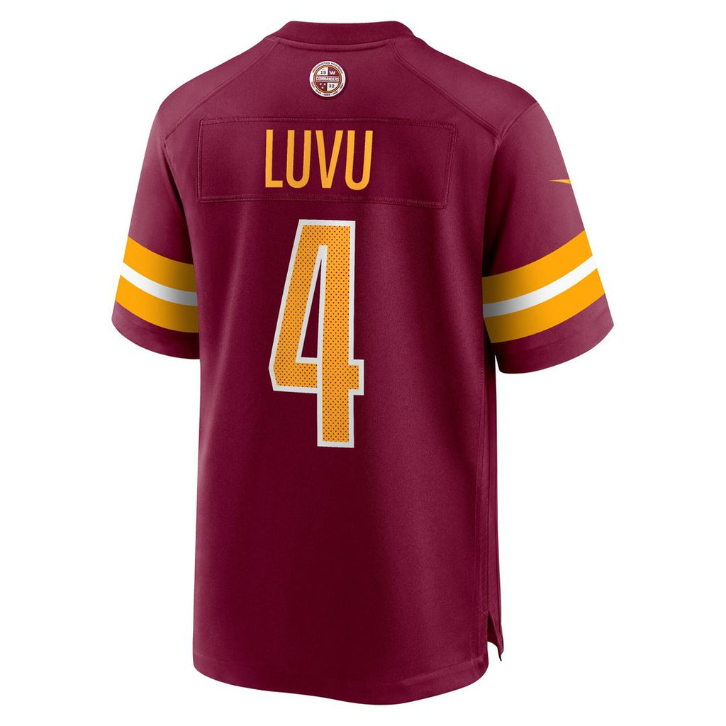 Frankie Luvu Washington Commanders Nike Game Jersey - Burgundy Official NFL Team Apparel Football Fan Gear